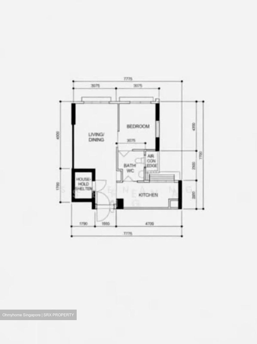 Blk 408B Northshore Residences II (Punggol), HDB 2 Rooms #600331391